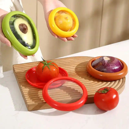 EcoSaver: contenedor para frutas y verduras set x4